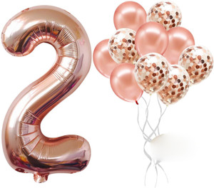 Large number 2 balloon outlet