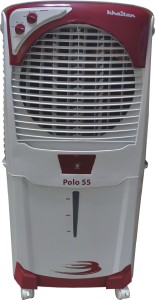 Khaitan 55 L Desert Air Cooler(White And Red, Polo-H OZONE TYPE)