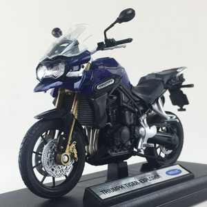 Welly Triumph Tiger Explorer Motorcycle Die Cast Model 1 18