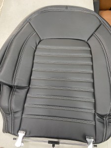  EKEGUY Car Seat Cover 5-Seats, for Ford Ka (1999-2003), Front  and Rear Leather Seat All Weather Use Breathable Wear Resistant Waterproof  (Color : C) : Automotive