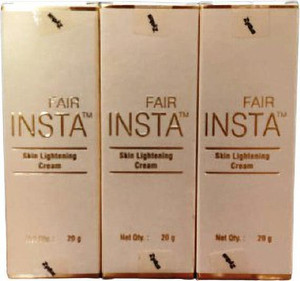 FAIR INSTA Skin Lightening Cream PACK OF 3X20GM Price in India