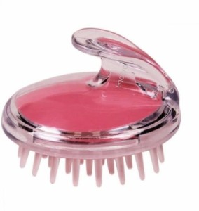 Encora Hair Brush Scalp Massager Exfoliating Massager Shampoo Brush Comb for Men Women (Pink)