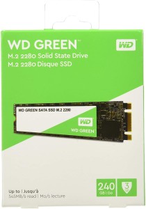 WD M.2 WDS240G2G0B 240 GB Laptop, Desktop Internal Solid State Drive (GREEN 240 GB Laptop Internal Solid State Drive (M.2 WDS240G2G0B))