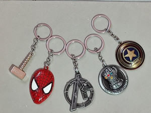 Marvel metal keychains sale
