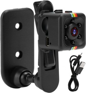 JRONJ HD Mini Camera 1080P Camera, Portable Motion Detection Video Recorder Action Camera Support Night Viewing Sports and Action Camera(Black, 12 MP)