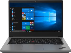 lenovo Thinkpad E14 Core i5 10th Gen - (8 GB/1 TB HDD/128 GB SSD/Windows 10 Home) E14 Thin and Light Laptop(14 inch, Silver, 1.69 kg, With MS Office)