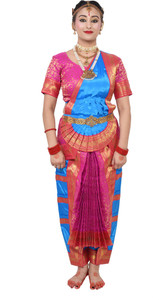 Flipkart bharatanatyam dress cheap