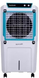 Hindware 90 L Desert Air Cooler(Turquoise, White, I-fold)
