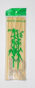 Pehrovin BAMBOO STICKS/ BAMBOO SKEWERS FOR DIY ART ,CRAFT DECORATION OR FOR  BARBEQUE / GRILL / TANDOOR/ BBQ/ ROASTING 100 STICKS - BAMBOO STICKS/ BAMBOO  SKEWERS FOR DIY ART ,CRAFT DECORATION OR