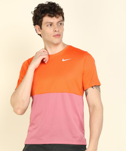 Pink and shop orange nike shirt