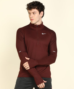 NIKE Solid Men High Neck Red T Shirt Buy NIKE Solid Men High Neck Red T Shirt Online at Best Prices in India Flipkart