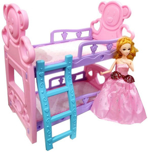 Barbie bunk on sale bed