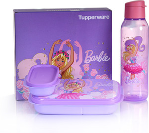 Flipkart TUPPERWARE Barbie Kids Lunch Set 2 Containers Lunch Box