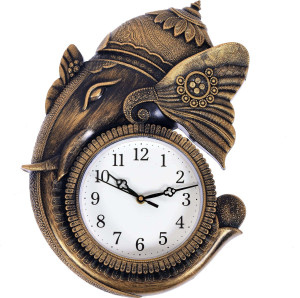 GrabBasket Analog 38 cm X 29 cm Wall Clock