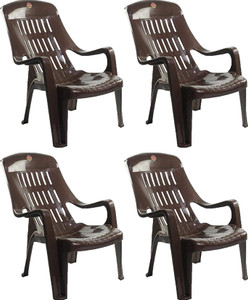 Cello Furniture Cello Comfort Relax Chair Set of 4 Pc Brown