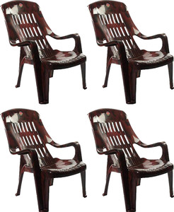 Cello Furniture Cello Comfort Relax Chair Set of 4 Pc Rosewood Plastic Outdoor Chair Price in India Buy Cello Furniture Cello Comfort Relax Chair Set of 4 Pc Rosewood Plastic Outdoor