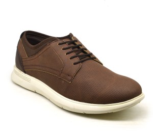 DA ONE LACE UP SMART CASUAL SHOES FOR MEN (BROWN) Casuals For Men - Buy DA  ONE LACE UP SMART CASUAL SHOES FOR MEN (BROWN) Casuals For Men Online at  Best Price 