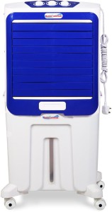 Runningstar 35 L Tower Air Cooler(White, Blue, Flappy Tower)