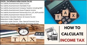 CALCAL Tax Calculation Software Different Accessee