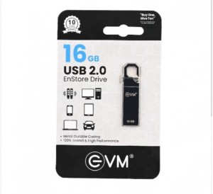 EVM ENTORE 16 GB Pen Drive(Black)