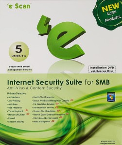 e Scan Internet Security 5 User 1 Year(CD/DVD)