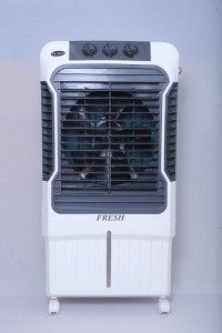 Tiamo 90 L Desert Air Cooler(White, Fresh-90 , Honeycomb Ultra Cooling Pads , 4- Way Deflection)