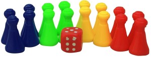 HeadTurners Ludo Dice and Token (Pack of 2) - Multicolor Board Game  Accessories Board Game - Ludo Dice and Token (Pack of 2) - Multicolor .  shop for HeadTurners products in India.