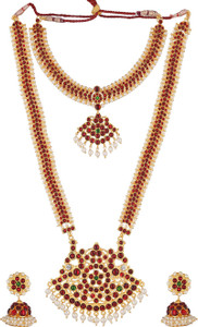 bharatanatyam jewellery Brass Gold plated Multicolor Jewellery Set Price in India Buy bharatanatyam jewellery Brass Gold plated Multicolor Jewellery Set Online at Best Prices in India Flipkart