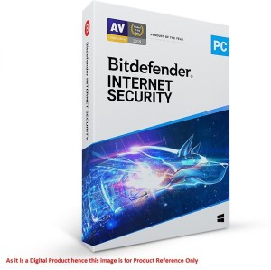 Bit Defender Internet Security 1 User 1 Year(Voucher)
