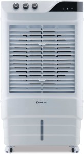 BAJAJ 65 L Desert Air Cooler(White, DMH65 NEO DESSERT AIR COOLER, 65 L, WITH ANTI-BACTERIAL TECHNOLOGY,90 FEET POWERFUL AIR THROW)