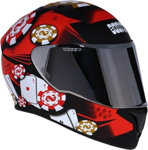 STUDDS THUNDER D6N2 RED Motorbike Helmet