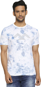 Buy MUFTI Tie Dye Men Round Neck White T Shirt Online at Best Prices in India Flipkart