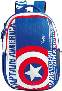 SKYBAGS Sb Marvel Cap Am 32 L Backpack Blue Price in India Flipkart