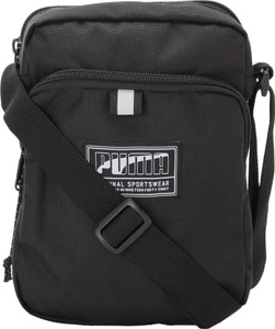 PUMA Black Sling Bag Academy Portable Black Price in India Flipkart