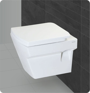 Square store commode seat