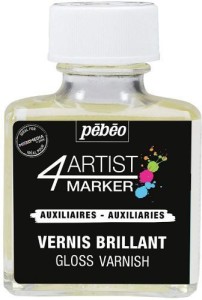 Vernis brillant transparent 250 ml Artist Acrylics Pébéo