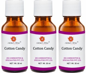 Aroma Atom Cotton Candy Oil For Candies, Milkshakes, Cakes, Pastries (set  of 3, 30 ml each) Cotton Candy Oils Food Essence Price in India - Buy Aroma  Atom Cotton Candy Oil For