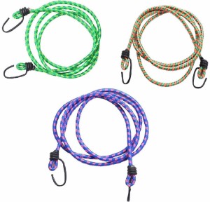 Buy The Mark High Strength Heavy Double Side Hook Duty Elastic Rope Bungee  Shock Cord Cable Multicolor Online at Best Prices in India - Camping &  Hiking