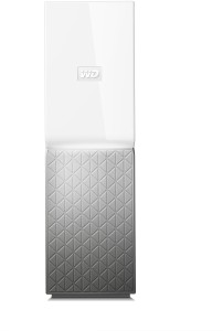 WD My Cloud Home 4 TB External Hard Disk Drive with  4 TB  Cloud Storage(White, Silver)