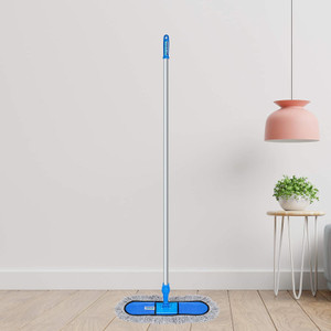 CHOTALIYA Wet and Dry Cotton Pad Floor Mop 18 inch with 1 Refill