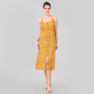 Old navy hot sale mustard yellow dress