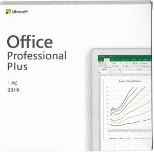 MICROSOFT Office Professional Plus 2019 for 1 Windows PC- Lifetime Validity (Activation Key Code)