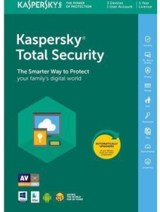 KESPERSKY Total Security 1 User 1 Year(CD/DVD)