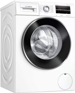 BOSCH 8 kg 1400RPM Fully Automatic Front Load Washing Machine with In-built Heater White