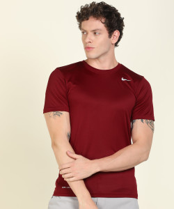 Burgundy nike shirt on sale
