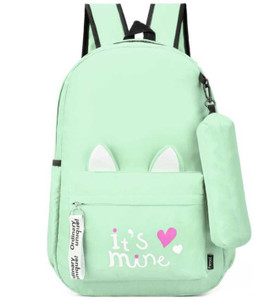 LEMONN Preppy Style Fashion Waterproof Women Girls Backpack latest Design Chain travel College Office Bag Backpack 10 L Backpack Sea Green Price in India Flipkart