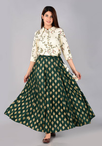 Kavisaa Women Shirt Skirt Set Buy Kavisaa Women Shirt Skirt Set