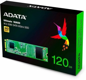 ADATA Ultimate SU650 120 GB Desktop Internal Solid State Drive (SU655 M.2)