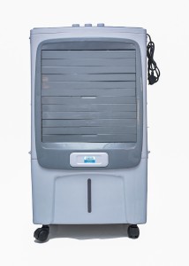 OWSM 65 L Tower Air Cooler(Grey, White, Flapee)