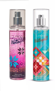 LAYER R Wottagirl Pink Angel and Pure Paradise Perfume Body